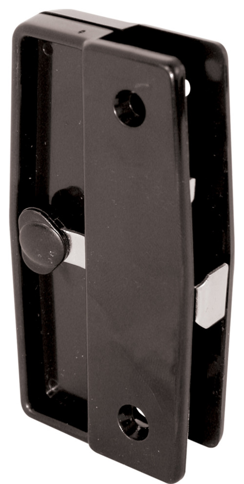 Black Plastic Mortise Style Screen Door Latch and Pull, Academy and ...