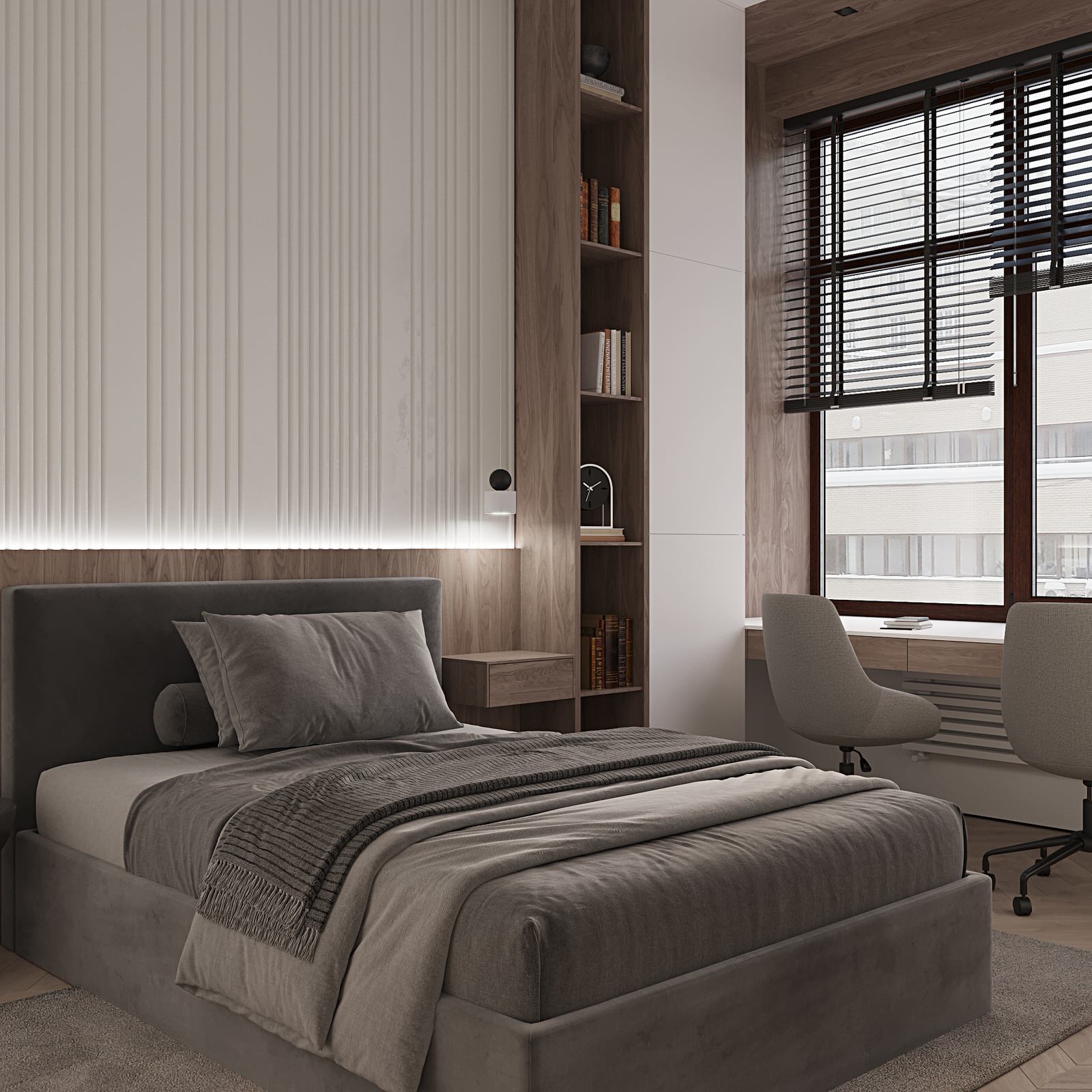 Дизайн интерьера квартиры 160м2 в Хамовниках