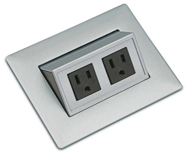 Contemporary FlipUp Grommet Contemporary Switches And Outlets by