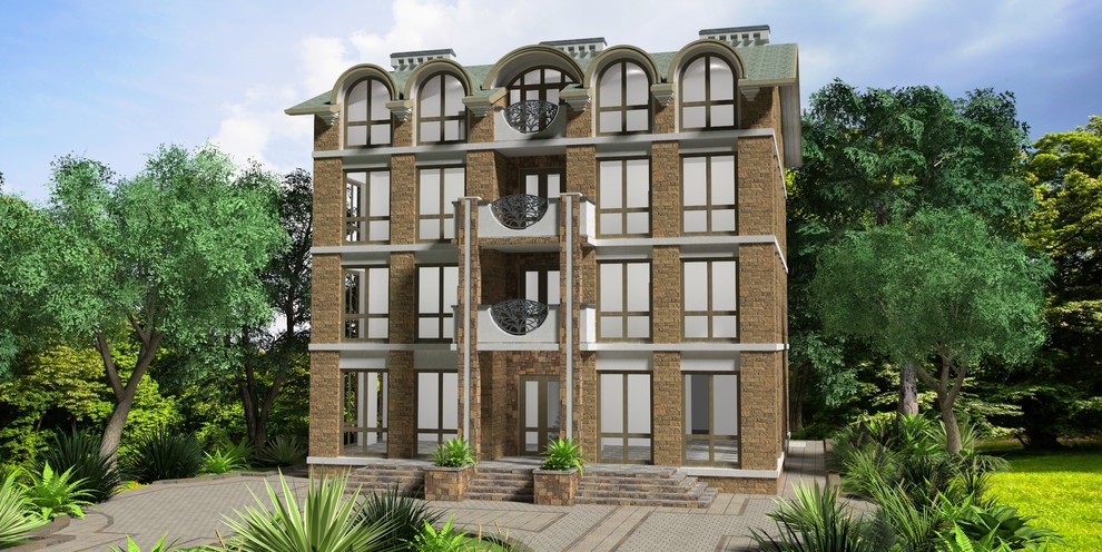 Многоквартирный дом клубного типа 001