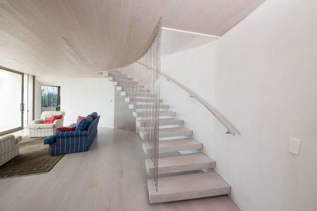 Curved Suspendo Staircase trendy-trappe