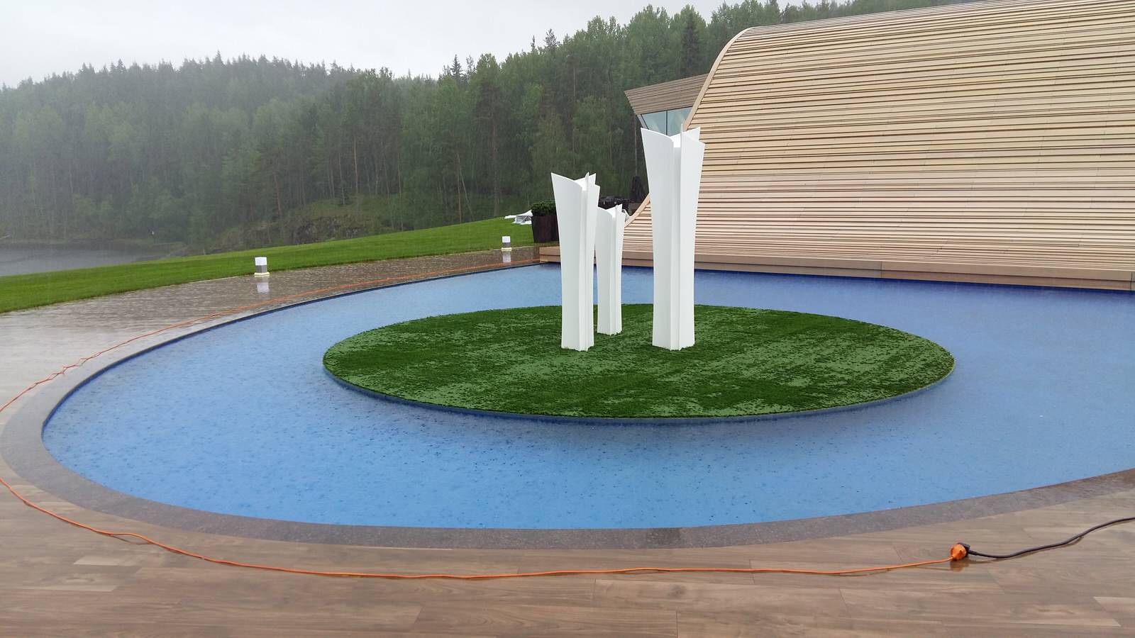 Декоративные водоёмы в Карелии