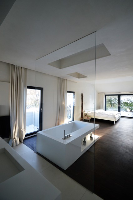 Minimalistisch Schlafzimmer moderno-camera-da-letto