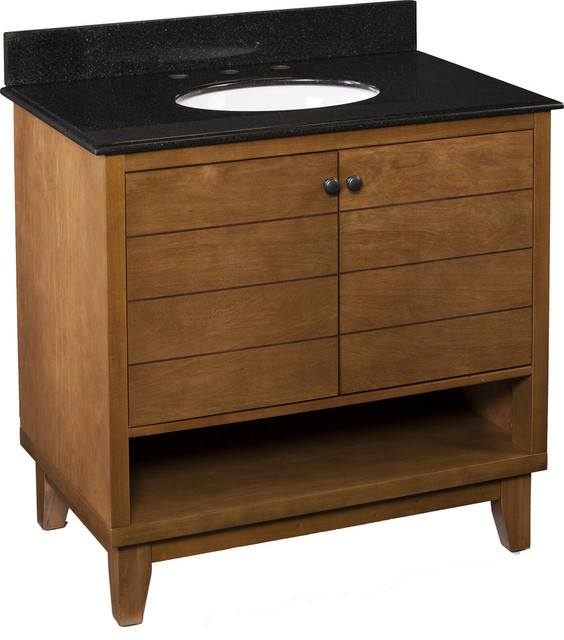 Ridglea Bath Vanity Sink With Granite Top Transitional