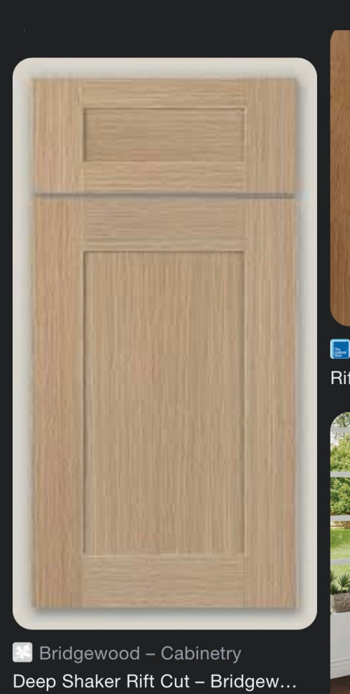 Swede Rift Oak Color Rift Sawn Oak Cabinets with Veneer- stain help | Houzz Forum