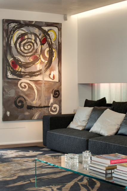 Attico D trendy-dagligstue