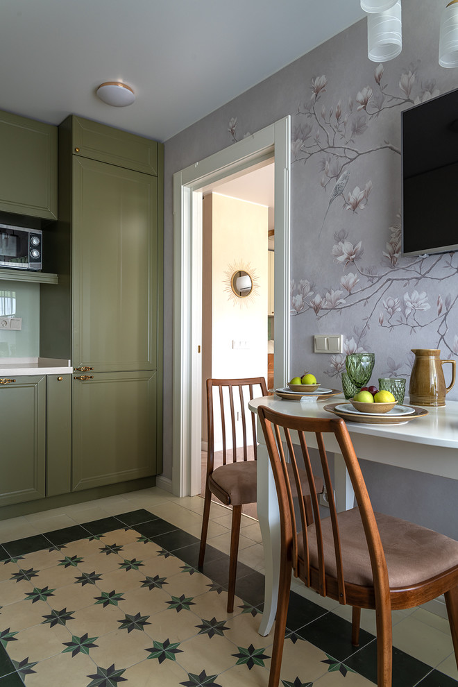 Маленькая квартира с весенними нотками. 38 м2. Серия дома П II-68.