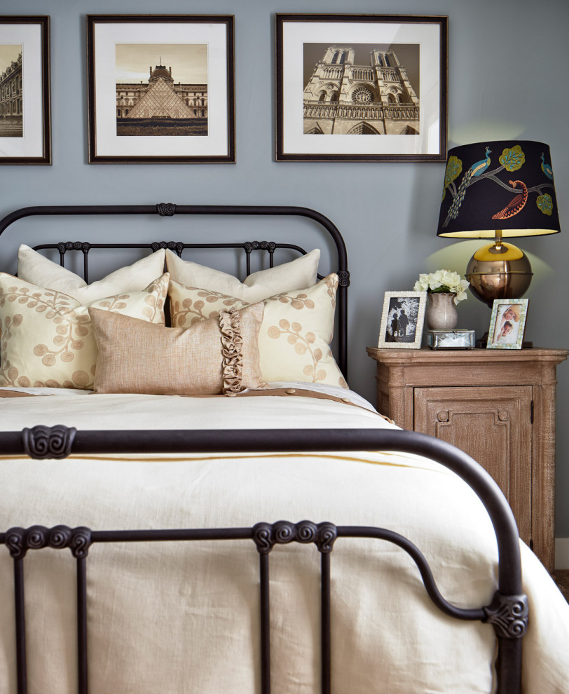Bedroom - transitional bedroom idea in Denver