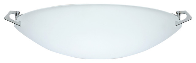 Besa Sonya 17 Ceiling Satin Frost Polished Nickel Clips Besa Sonya 17 Ceiling Satin Frost Polished Nickel Clips