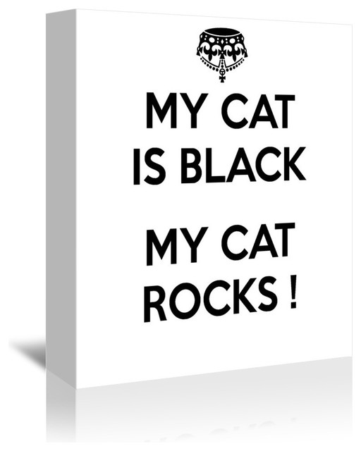 My Cat Pet Rocks, 24"H x 30"W x 1.5"D