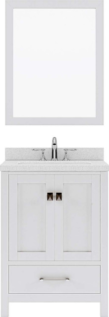 Caroline Avenue 24" Single Bathroom Vanity Set in White