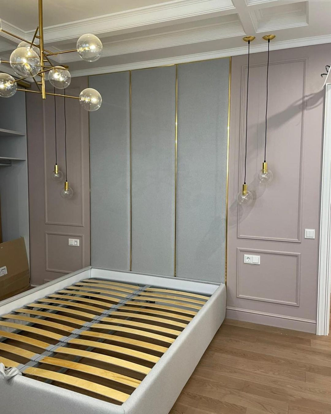 Мягкие стеновые панели в интерьере. Наше производство