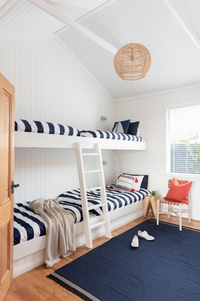 Photo of a beach style kids' room in Perth.