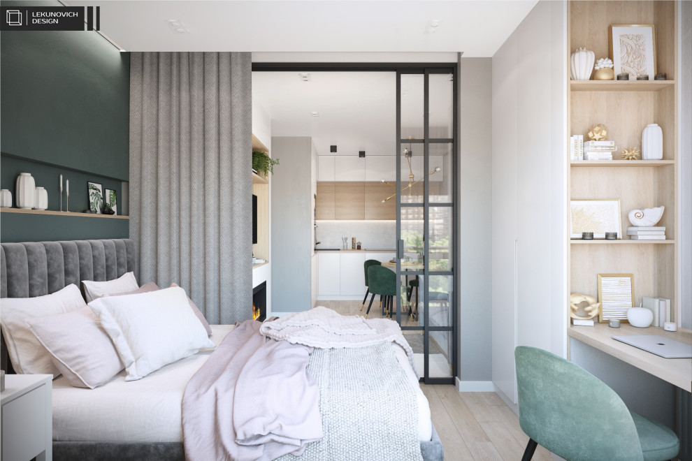 Дизайн проект в ЖК "Минск Мир" г. Минск - 44 м2