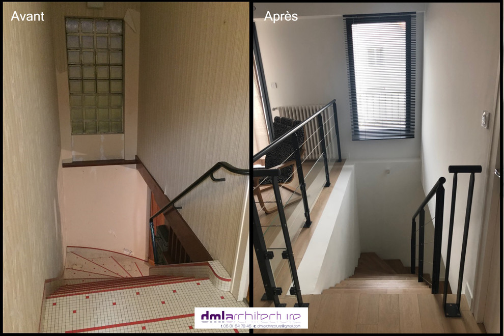 Réaménagement d'une maison type  nantaise