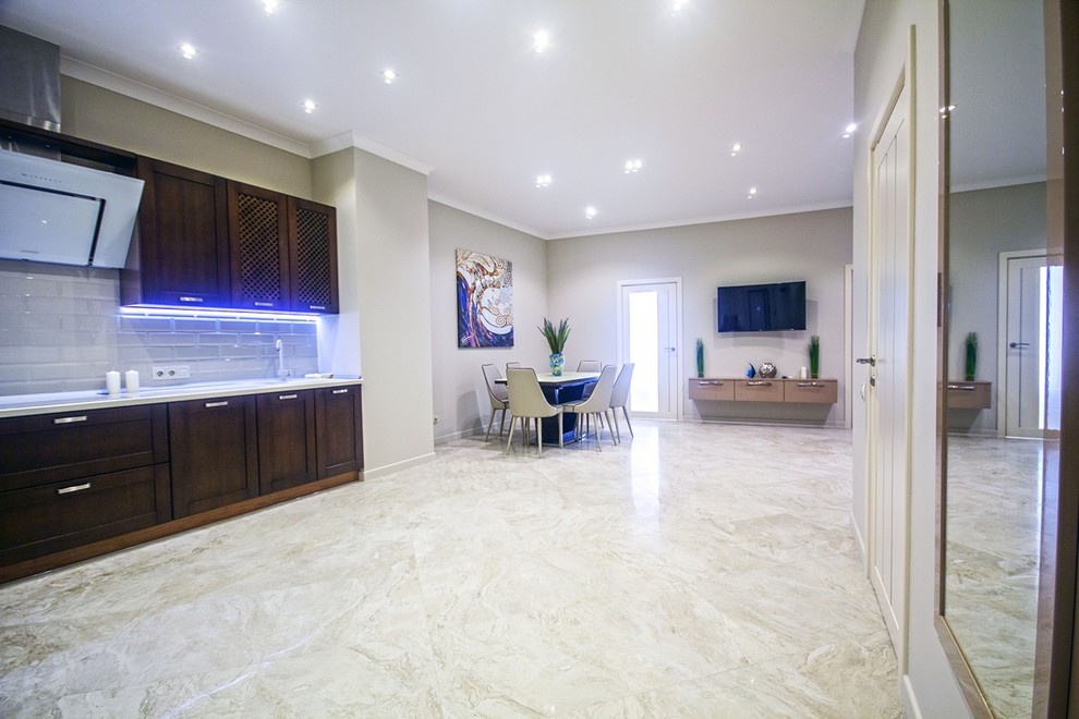 Фото: Современный и практичный интерьер