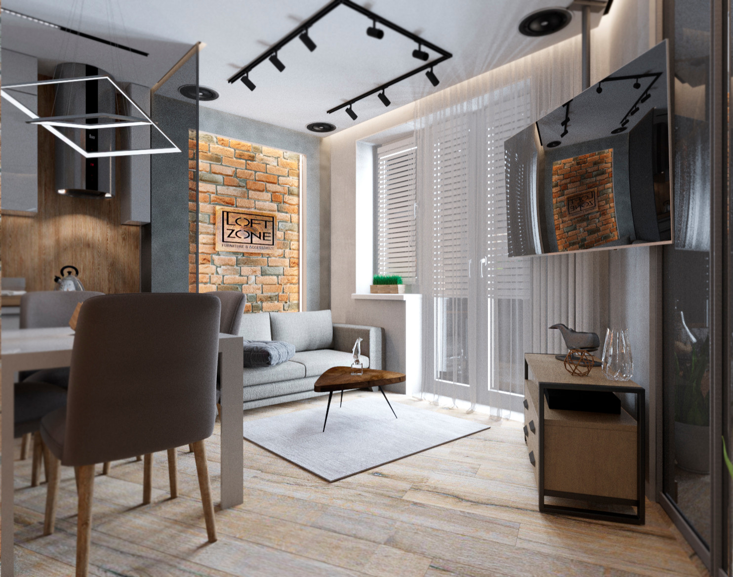 Дизайн проект в ЖК Город