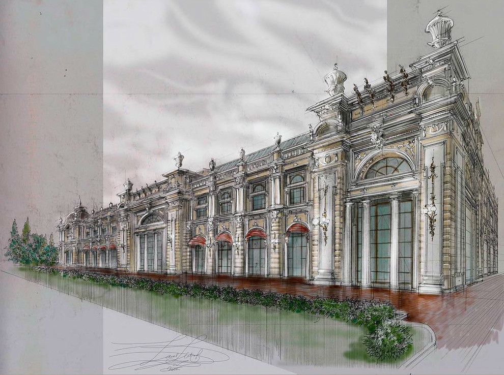 Эскизы - архитектура