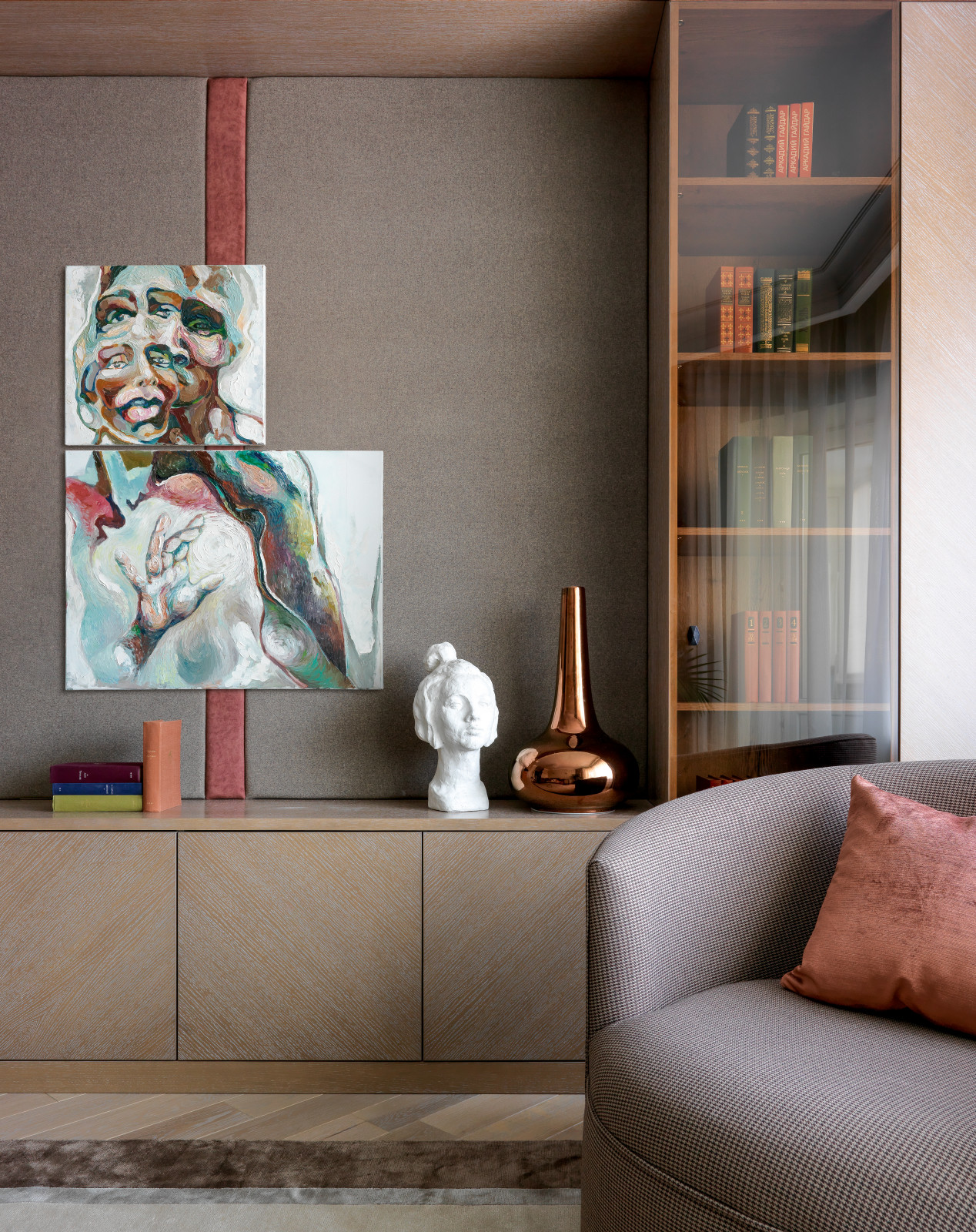 Квартира с яркими акцентами