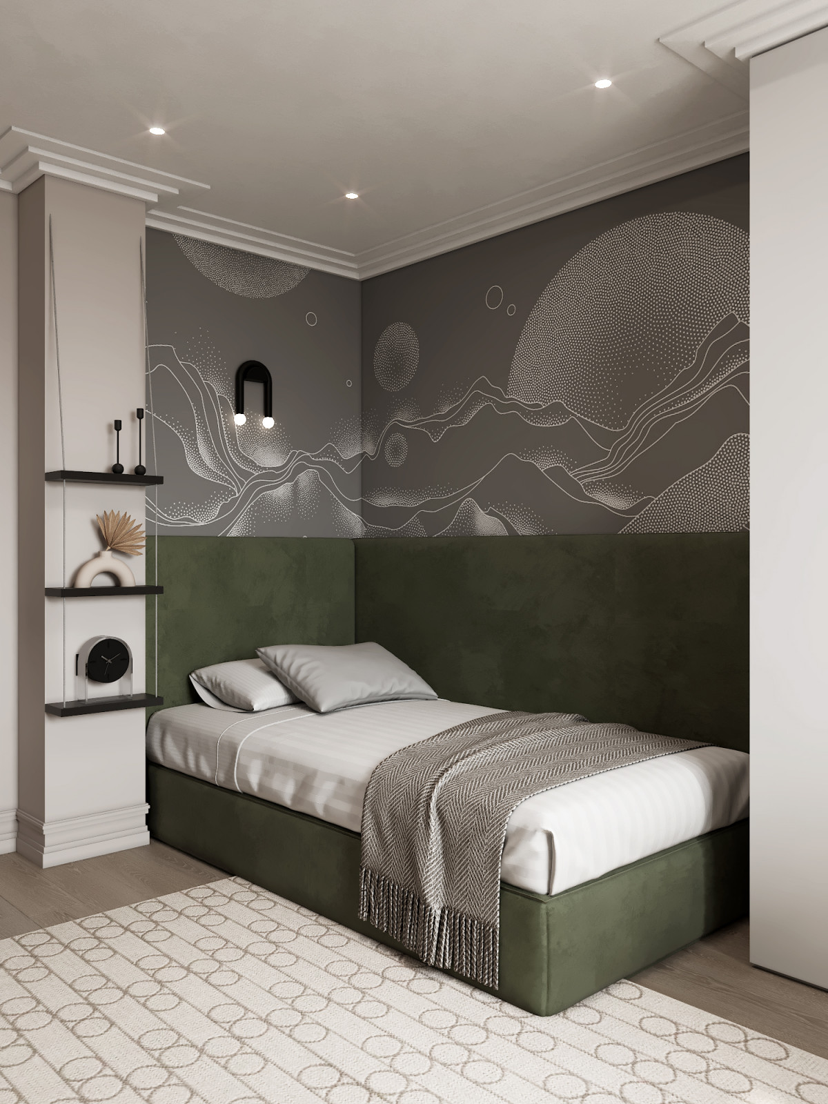 Квартира 80 м2 ЖК "САНСИТИ" Этническая Сказка