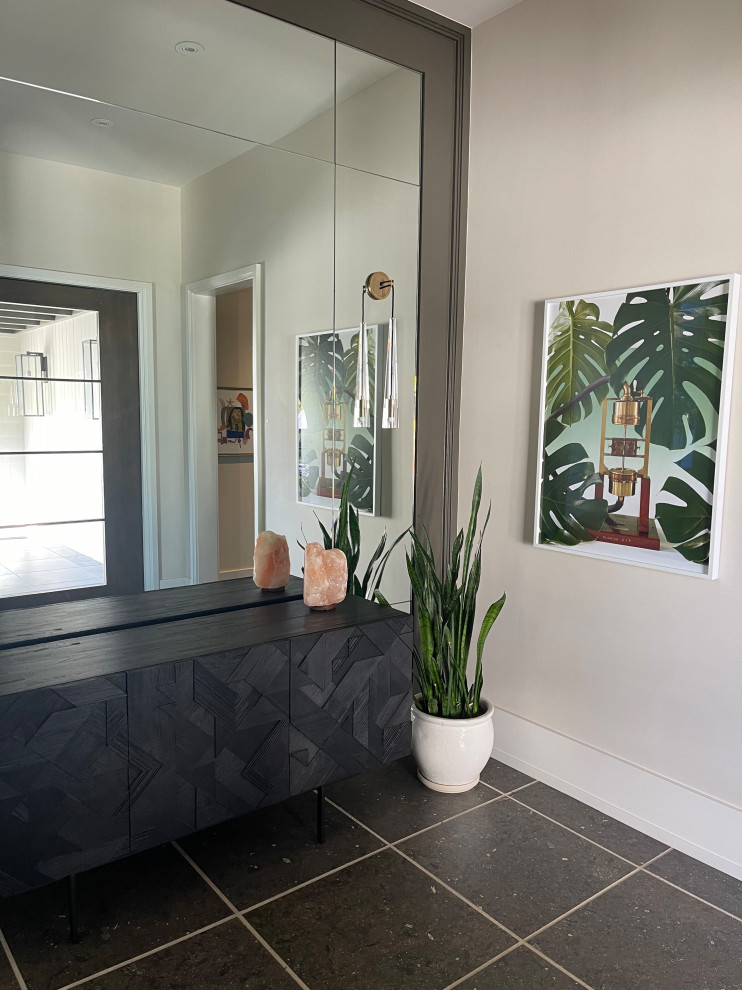 Home design - eclectic home design idea in Denver