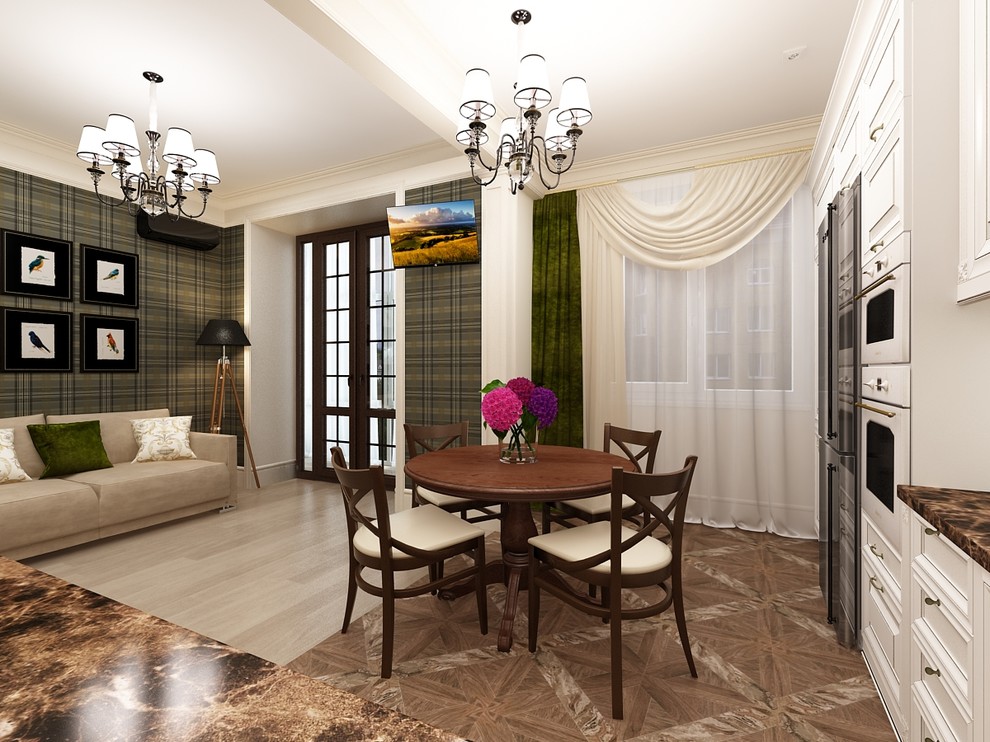 Проект квартиры в английском стиле