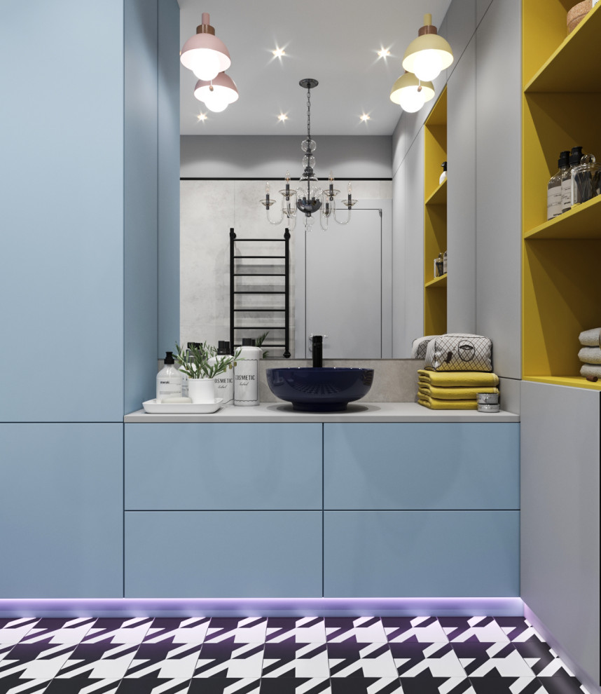 Яркая квартира в Москве