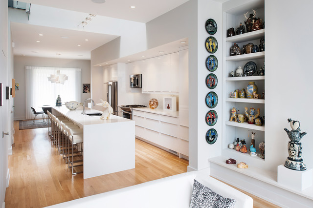 Richmond Row House contemporaneo-cucina