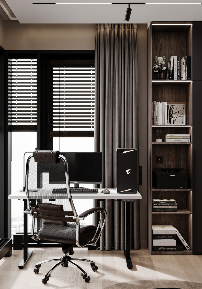 Интерьер квартиры в ЖК "Метрополия"