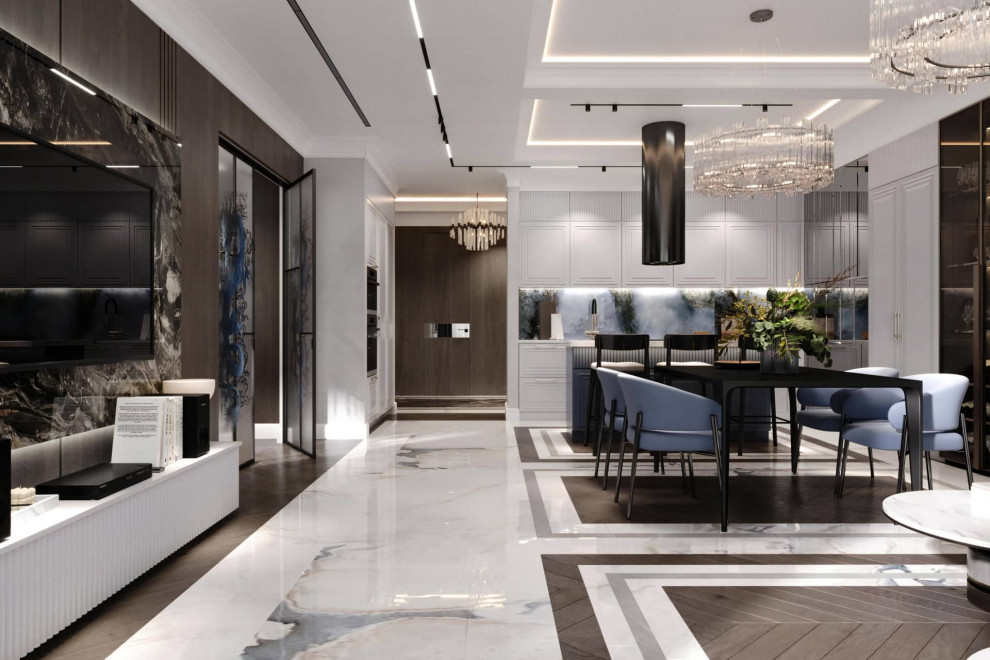 Дизайн и ремонт квартиры в ЖК "Триколор" — Квартира с секретом