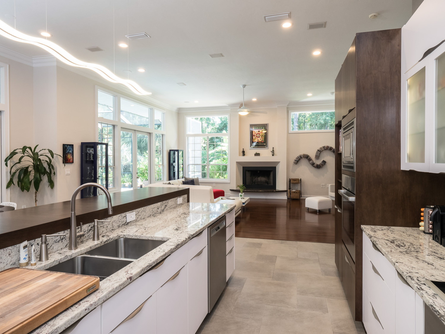 Contemporary Kitchen Remodel Gainesville, FL