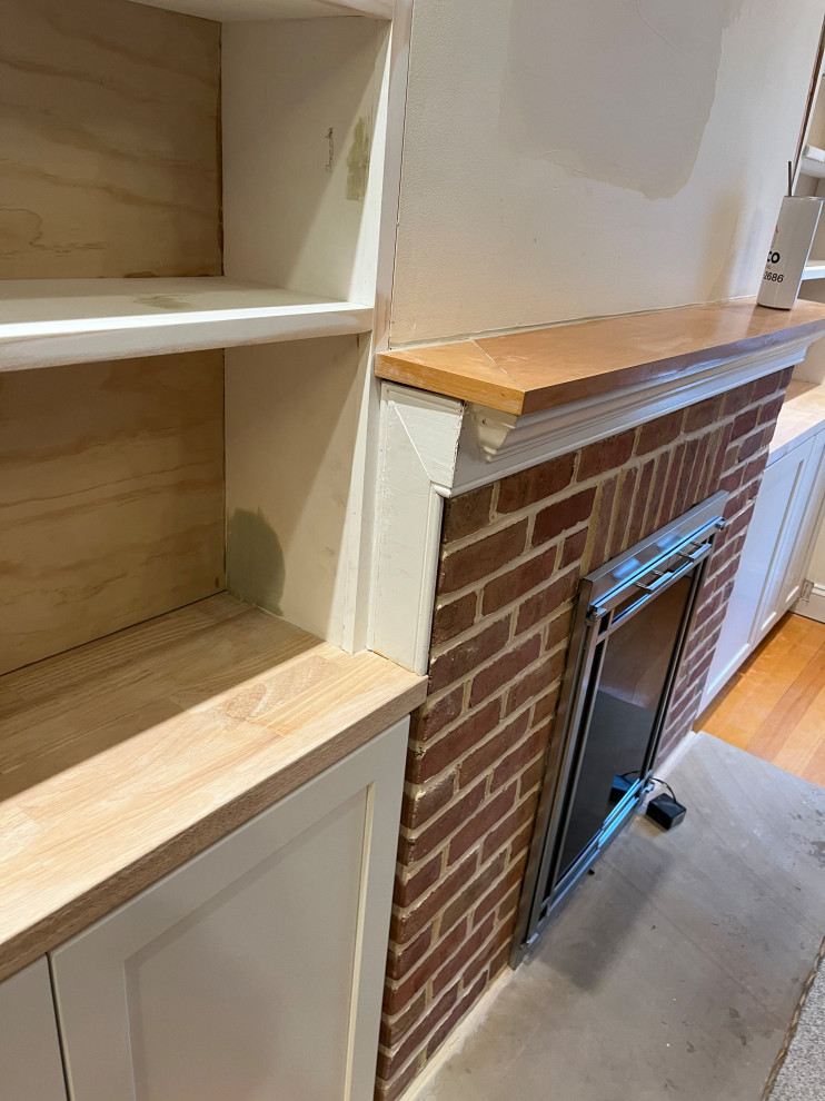 Living Room Custom Bookshelf