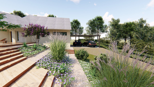 Sous-bois - Montage 3D 