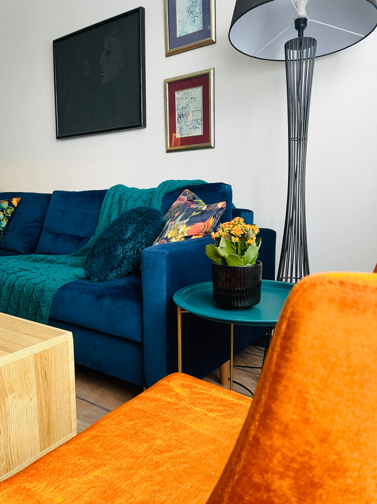 Art Deco inspired living room in Riga, Latvia