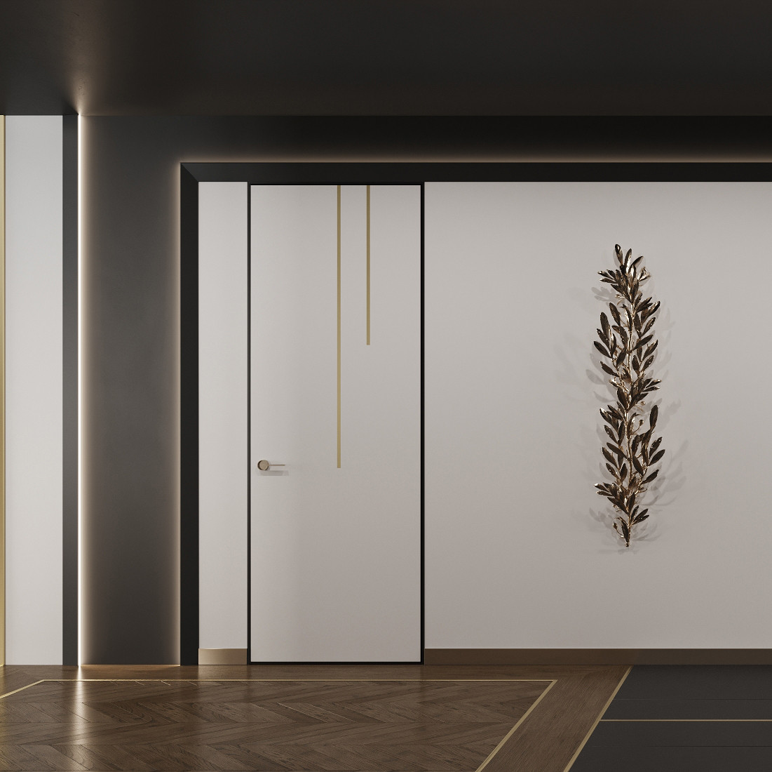 Пирит прихожая и холл