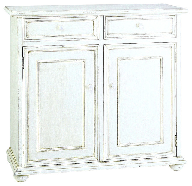 Jayson Aged White French Country Accent Chests And