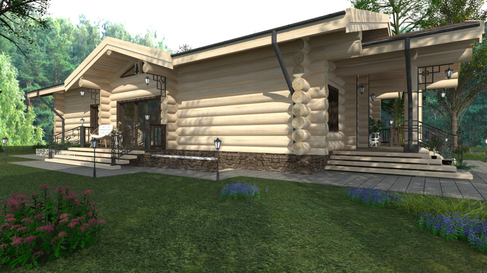 ДОМ В СОСНОВОМ ЛЕСУ