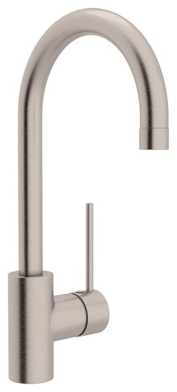 Rohl Pirellone Single-Lever Handle Bar Faucet, Satin Nickel