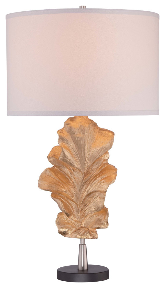 Ambience 12426-0 1 Light 30.75"H Table Lamp - Gold Leaf