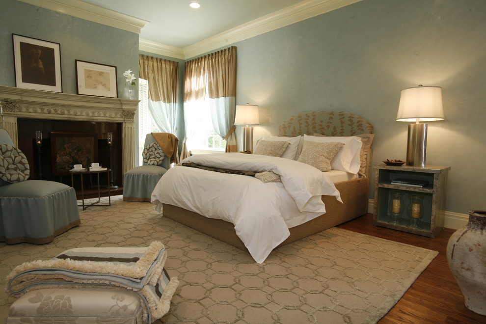 Weston Showhouse: Master bedroom and Bath