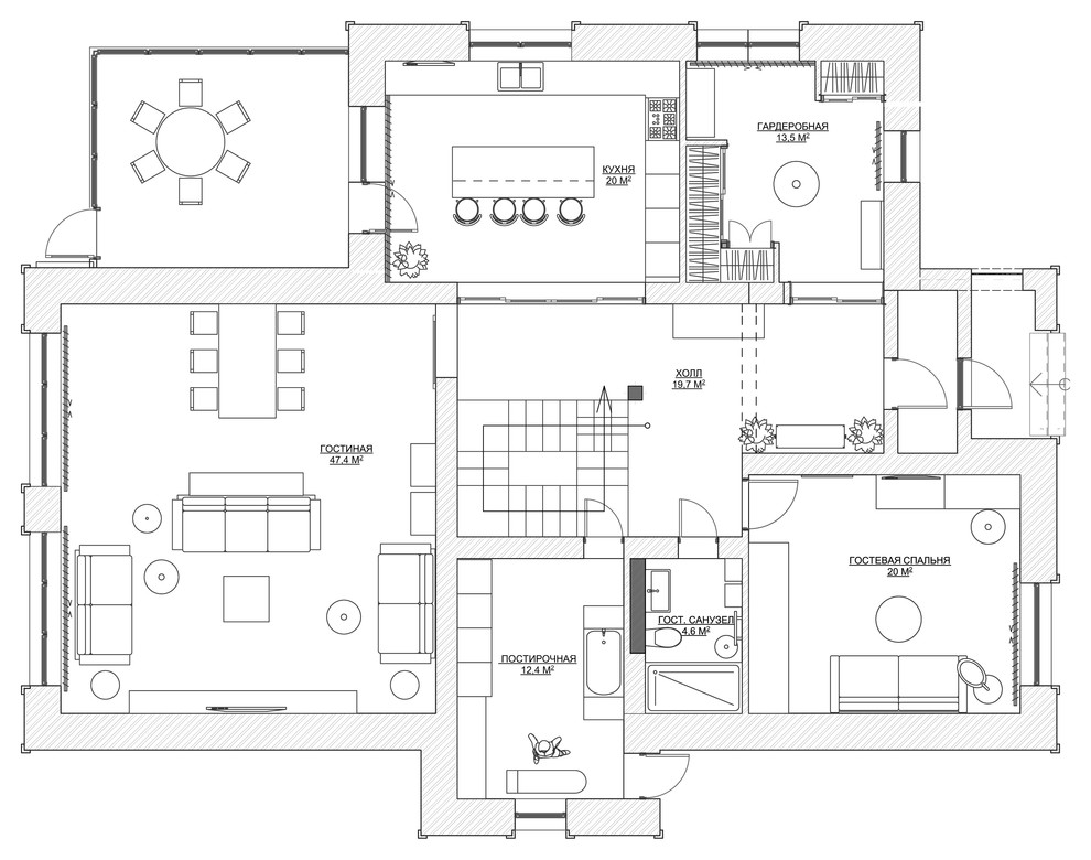 Загородный дом в Нижегородской области