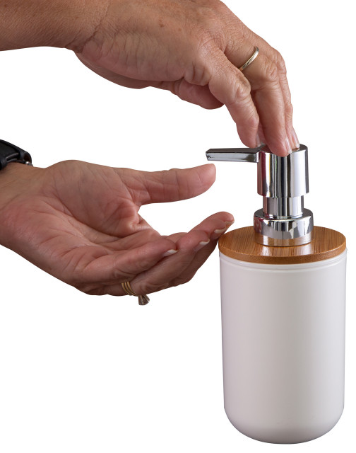 6-Piece Bathroom Accessories Set Complete Set - Scandinavian - Bathroom ...