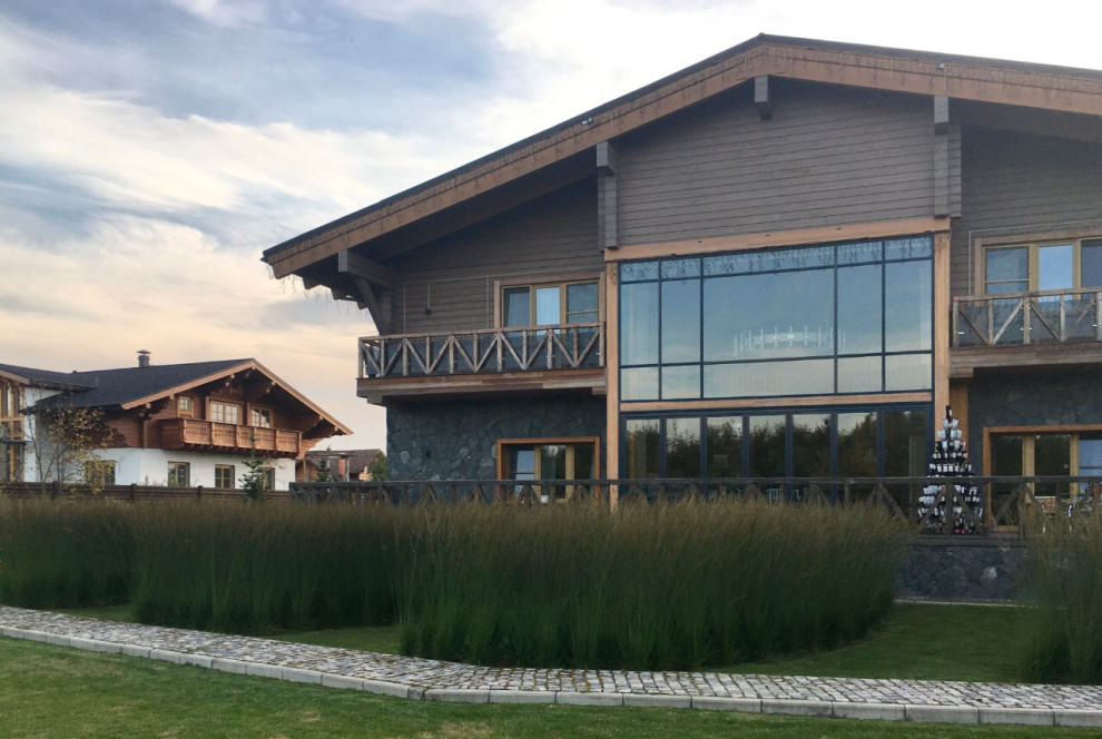 Партер из злаков