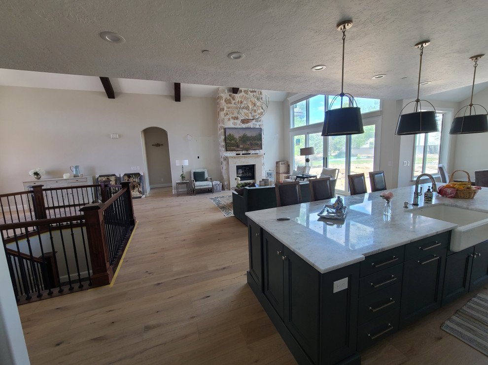 After kitchen/living
