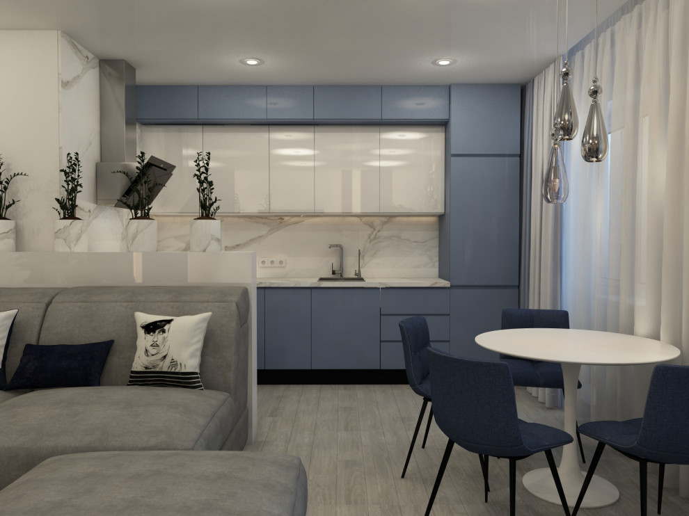 Кухня гостиная