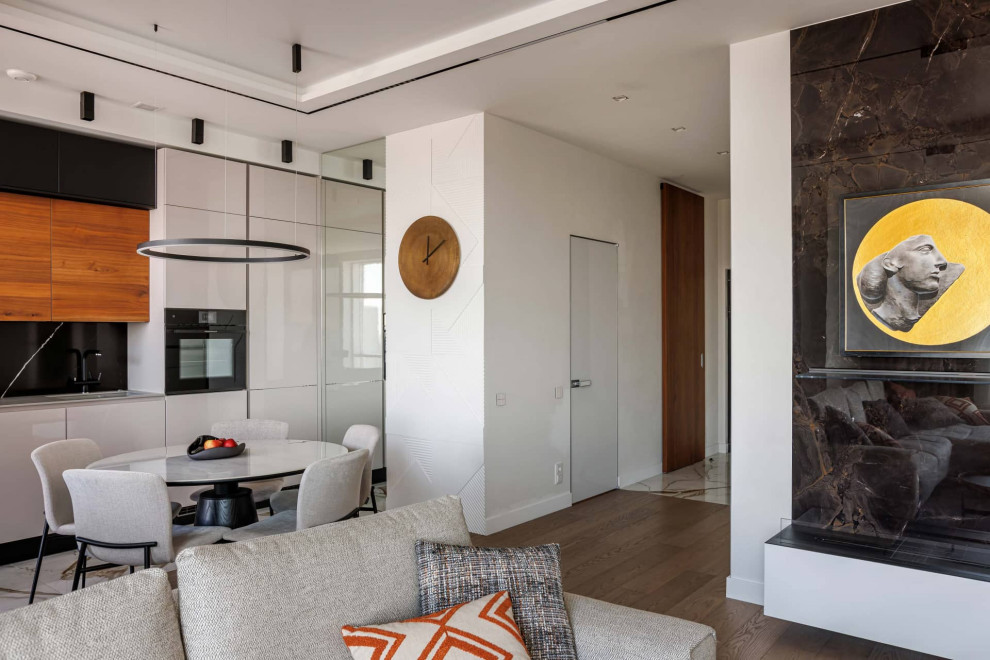 Дизайн и ремонт квартиры в ЖК «Хедлайнер» — Классическая геометрия