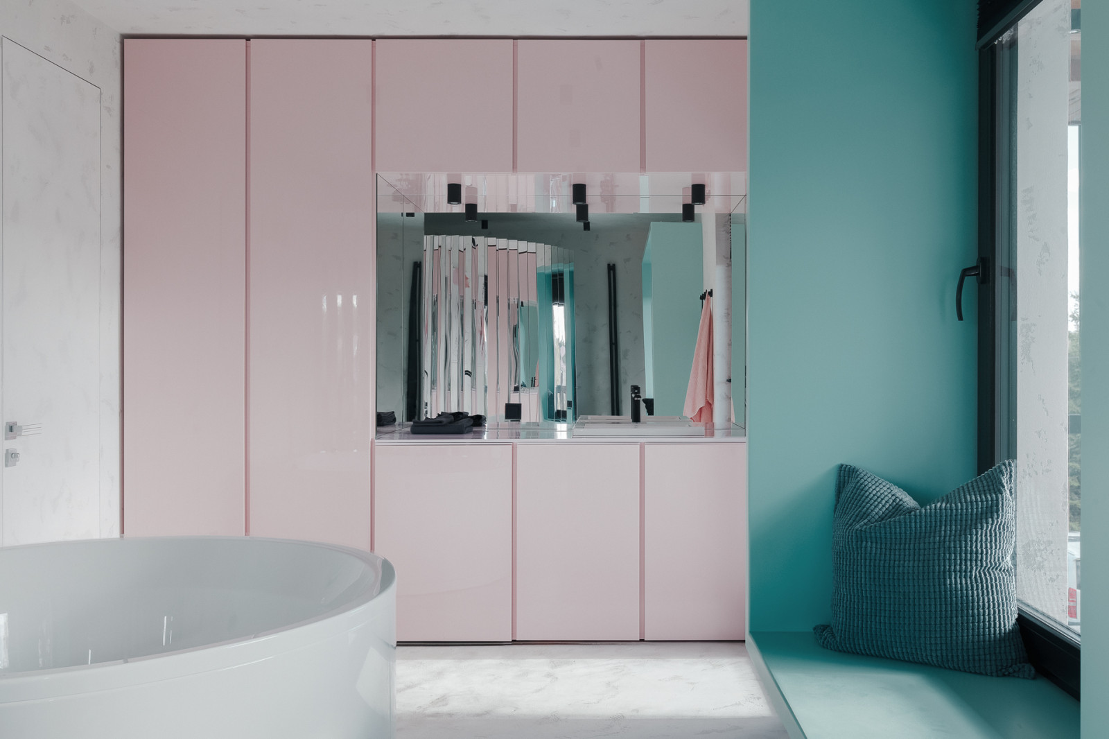 Санузел в бетоне