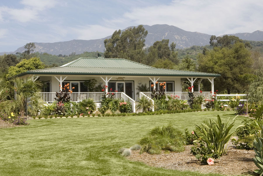 This is an example of a traditional exterior in Santa Barbara.