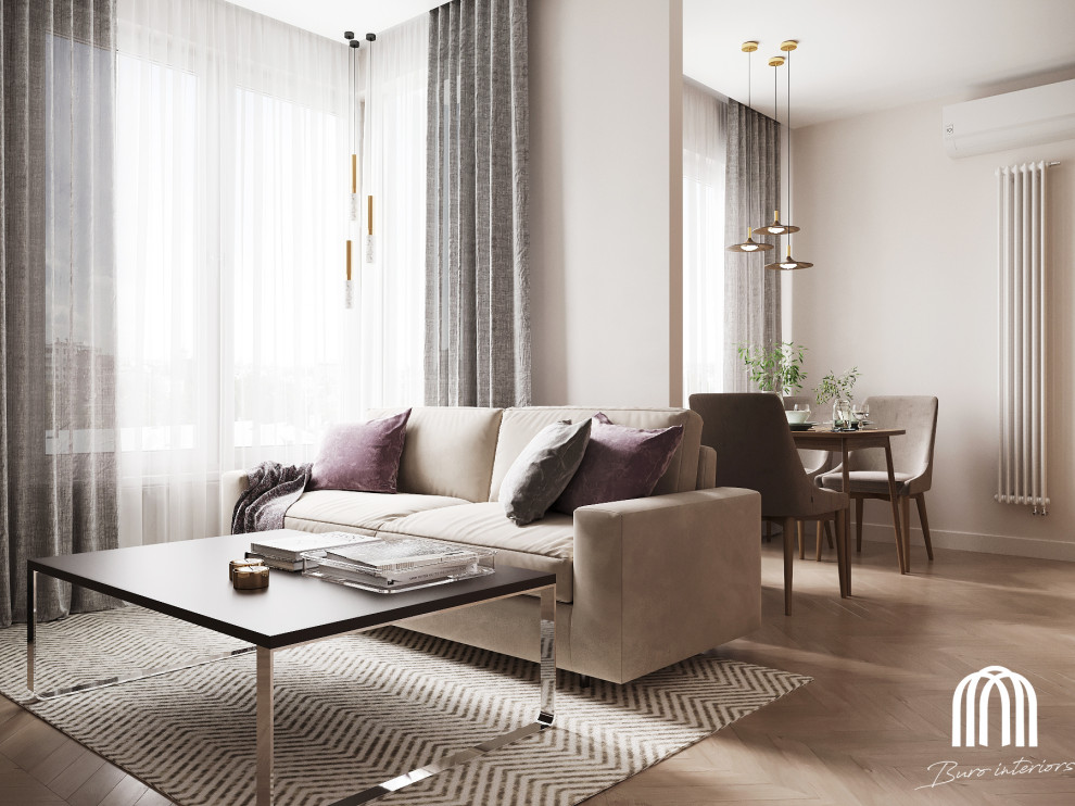 Проект 2-х комнатной квартиры. Новостройка.