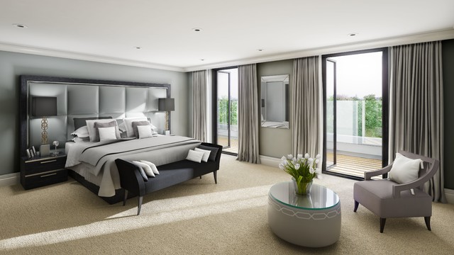 Spencer Park modern-bedroom